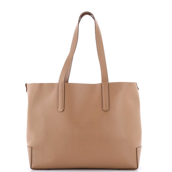 Burberry TB Logo Tote Leather Medium