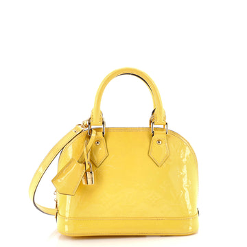 Louis Vuitton Alma Handbag Monogram Vernis BB