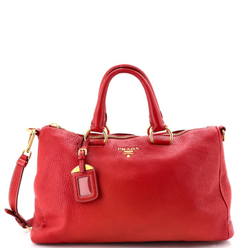 Prada Convertible Boston Bag Vitello Daino Medium