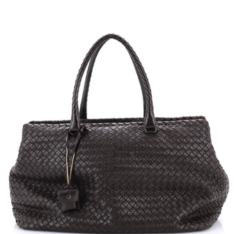 Bottega Veneta Brick Bag Intrecciato Nappa Large