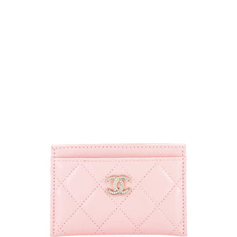 Chanel Classic Card Holder Quilted Caviar