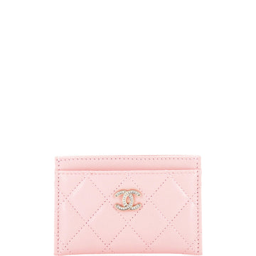 Chanel Classic Card Holder Quilted Caviar