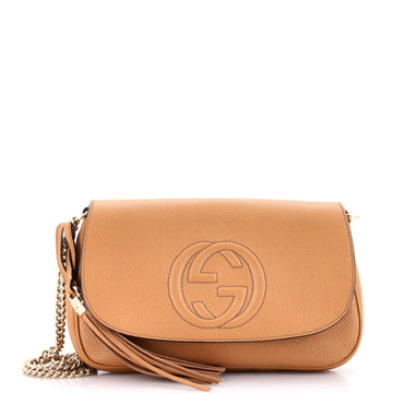Gucci Soho Chain Crossbody Bag Leather Medium