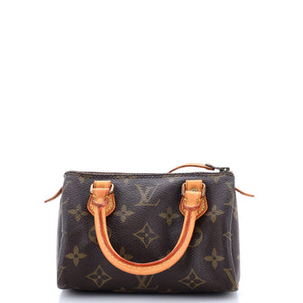 Louis Vuitton Speedy Mini HL Handbag Monogram Canvas