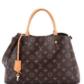 Louis Vuitton Montaigne Handbag Monogram Canvas MM