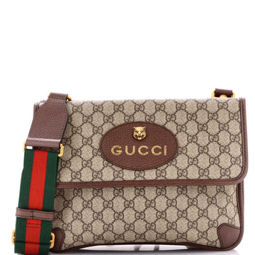 Gucci Neo Vintage Flap Messenger GG Coated Canvas Medium