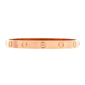 Cartier Love Bracelet 18K Rose Gold