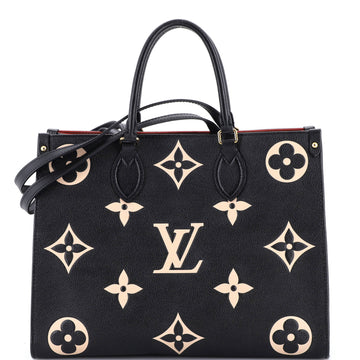 Louis Vuitton OnTheGo Tote Bicolor Monogram Empreinte Giant MM