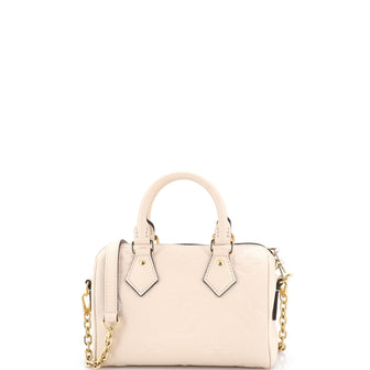 Louis Vuitton Speedy Bandouliere Bag Monogram Empreinte Giant 20