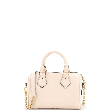 Louis Vuitton Speedy Bandouliere Bag Monogram Empreinte Giant 20