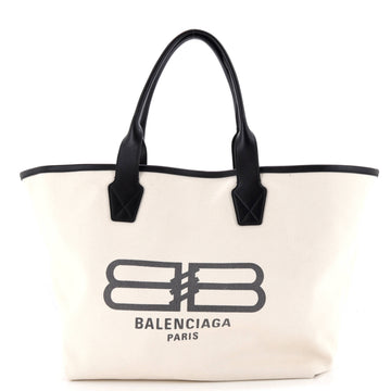Balenciaga Cities Jumbo Tote Printed Canvas Large
