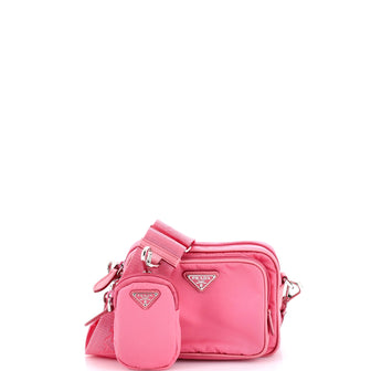 Prada Re-Edition 2005 Camera Bag Tessuto with Saffiano Leather Mini