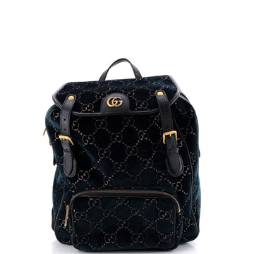 Gucci GG Marmont Backpack GG Velvet Small