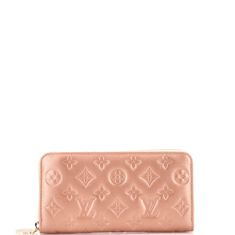 Louis Vuitton Coussin Zippy Wallet Monogram Embossed Lambskin
