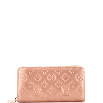 Louis Vuitton Coussin Zippy Wallet Monogram Embossed Lambskin