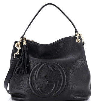 Gucci Soho Convertible Hobo Leather Large