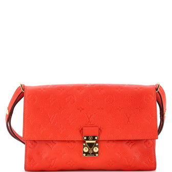 Louis Vuitton Fascinante Handbag Monogram Empreinte Leather