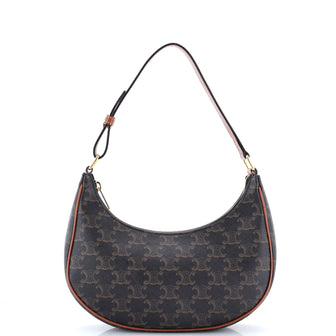 Celine Ava Bag Triomphe Coated Canvas