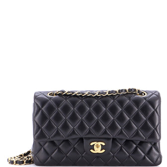 Chanel Classic Double Flap Bag Quilted Lambskin Medium