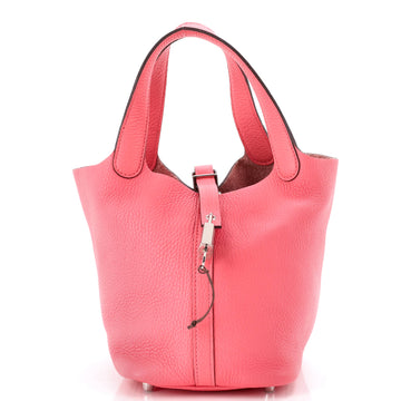 Hermes Picotin Lock Bag Clemence PM