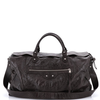 Balenciaga Squash Duffle Bag Leather Medium