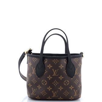 Louis Vuitton Neverfull Bandouliere Inside Out Monogram Canvas and Leather BB