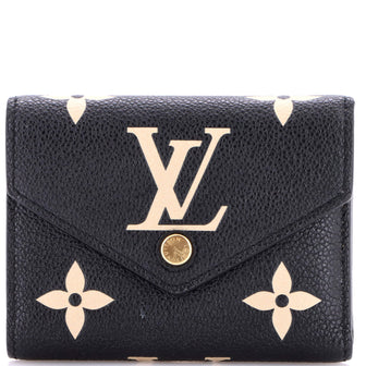 Louis Vuitton Victorine Wallet Bicolor Monogram Empreinte Giant