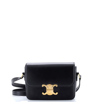 Celine Triomphe Shoulder Bag Smooth Calfskin Teen