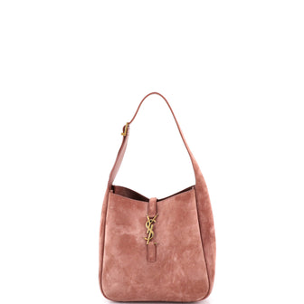 Saint Laurent Le 5 a 7 Supple Hobo Suede Small