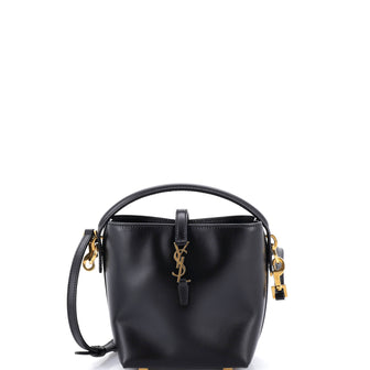 Saint Laurent Le 37 Bucket Bag Leather Mini