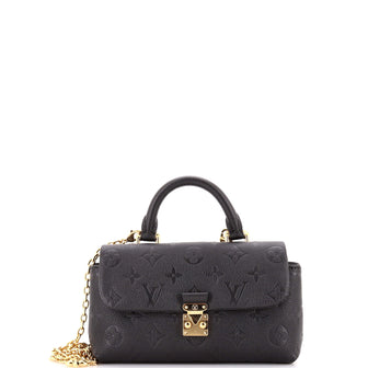 Louis Vuitton Madeleine Handbag Monogram Empreinte Leather Nano