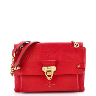 Louis Vuitton Vavin Handbag Monogram Empreinte Leather PM