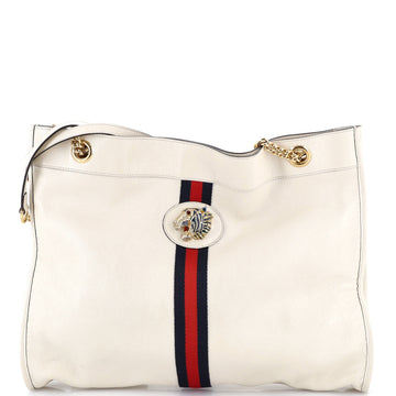 Gucci Rajah Chain Tote Leather Large