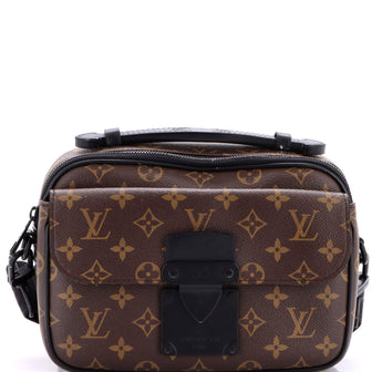 Louis Vuitton S Lock Sling Bag Macassar Monogram Canvas
