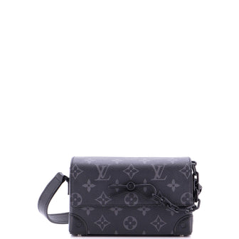 Louis Vuitton Steamer Wearable Wallet Monogram Eclipse Canvas