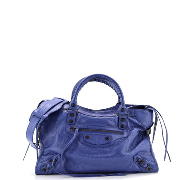 Balenciaga City Classic Studs Bag Leather Medium