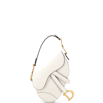 Christian Dior Saddle Handbag Leather Mini