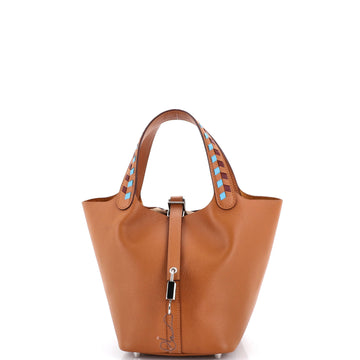 Hermes Picotin Lock Bag Tressage Epsom PM