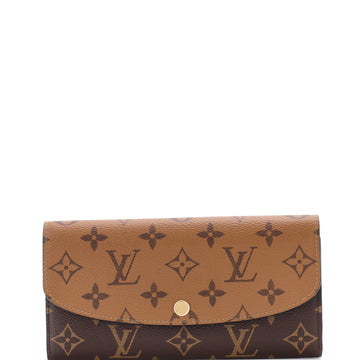 Louis Vuitton Emilie Wallet Reverse Monogram Canvas