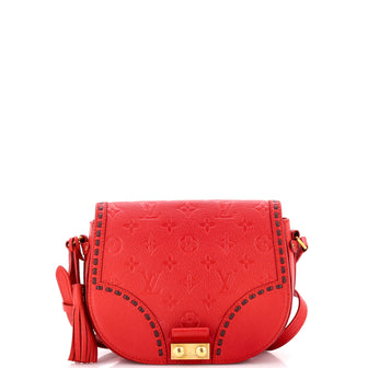 Louis Vuitton Junot Handbag Monogram Empreinte Leather