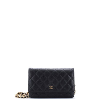 Chanel Wallet on Chain Quilted Caviar
