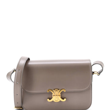 Celine Triomphe Shoulder Bag Smooth Calfskin Medium