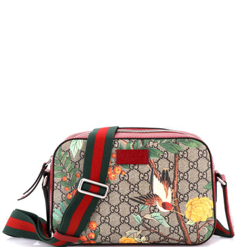 Gucci Camera Shoulder Bag Tian Print GG Coated Canvas Medium