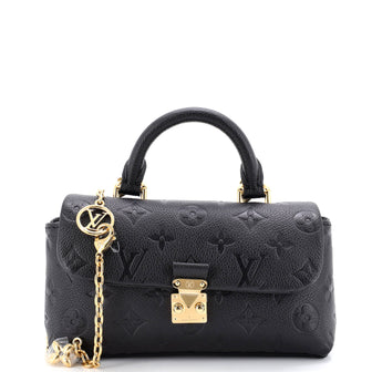Louis Vuitton Madeleine Handbag Monogram Empreinte Leather Nano