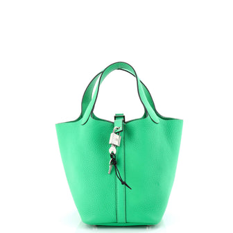 Hermes Picotin Lock Bag Clemence PM