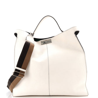 Fendi Peekaboo X-Lite Fit Bag Leather Large