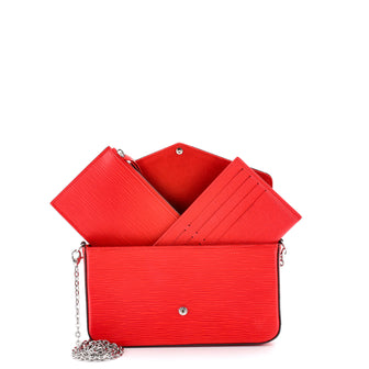 Louis Vuitton Felicie Pochette Epi Leather