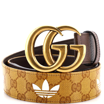 Gucci x adidas GG Marmont Belt GG Coated Canvas and Leather