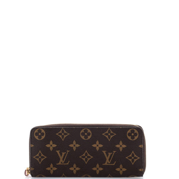 Louis Vuitton Clemence Wallet Monogram Canvas