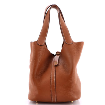 Hermes Picotin Lock Bag Clemence MM